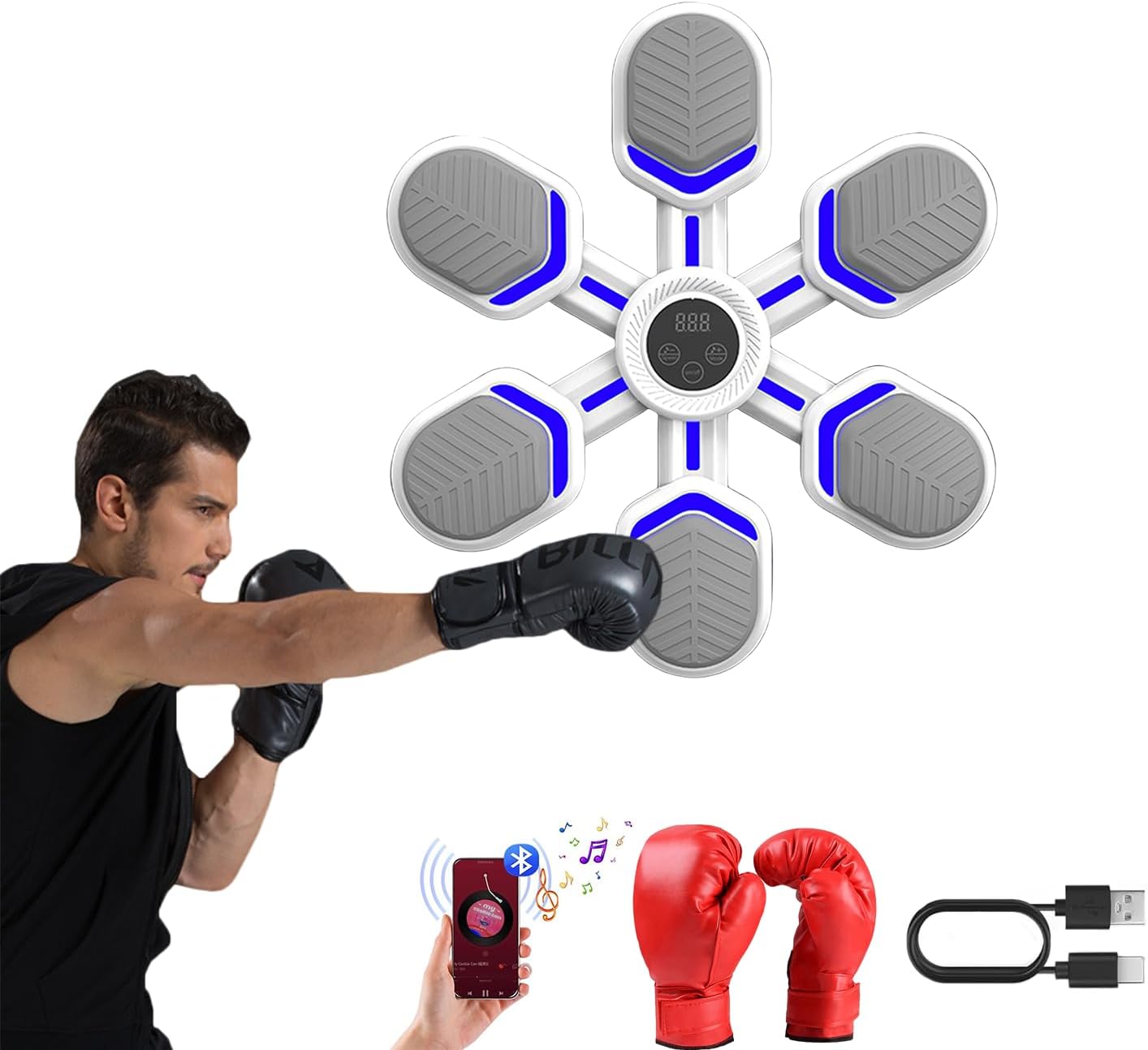 Smart Bluetooth Boxing Machine for Home & Gym by Ainid