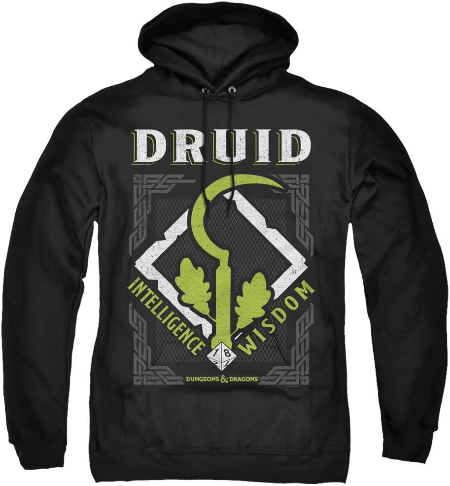 Dungeons & Dragons Druid Unisex Adult Pull-Over Hoodie Review