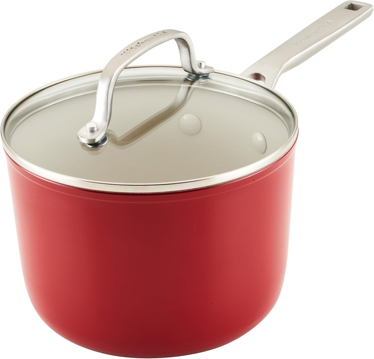 KitchenAid Hard Anodized Ceramic Nonstick Sauce Pan 3 Quart