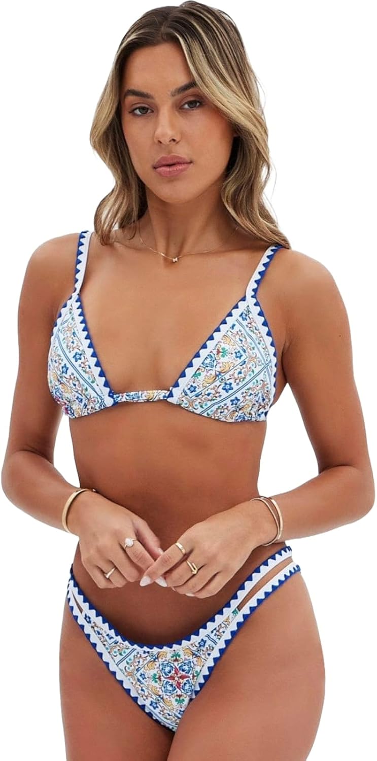 Ditsy Floral Micro Bikini Set - KYC Beachwear