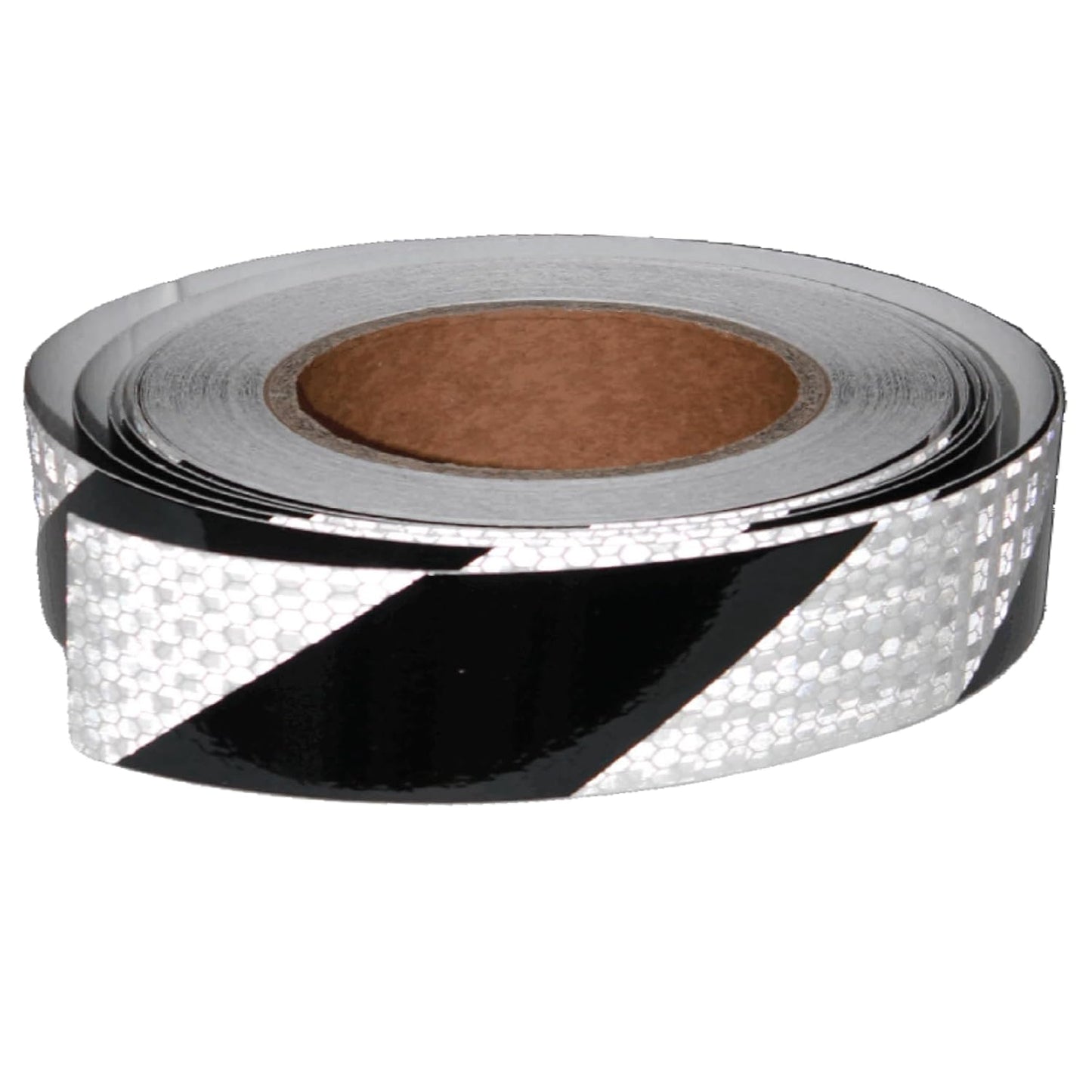 Black and White Reflective Tape for Night Safety and Decoration