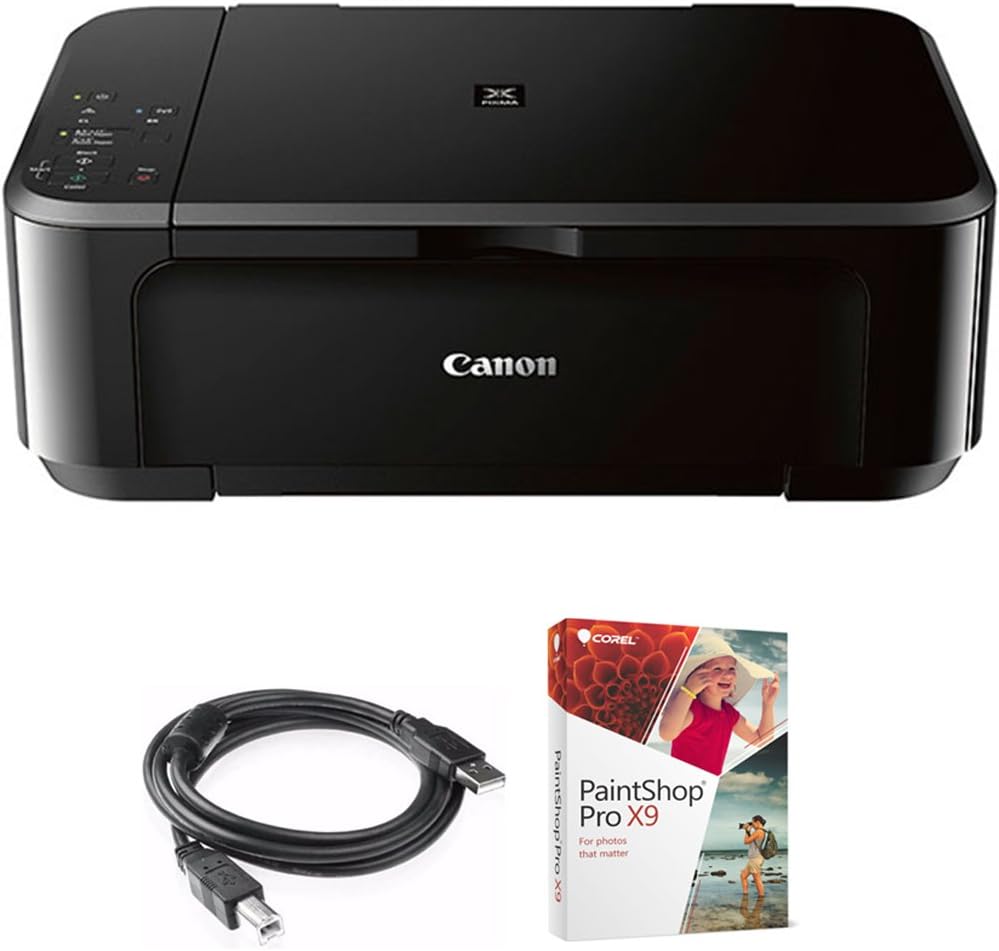 Canon Pixma MG3620 Printer Bundle: Wireless & High Speed