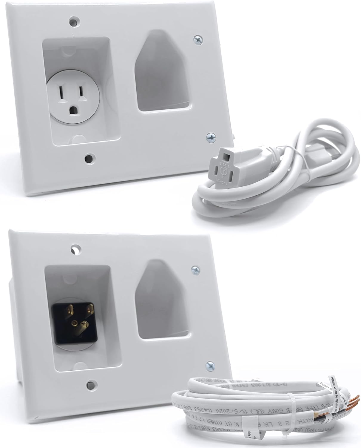 In-Wall Cable Management Kit: Sleek TV Setup
