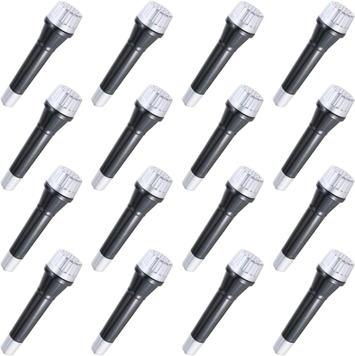 16 Pack Toy Microphones - Fun Party Favors for Kids!
