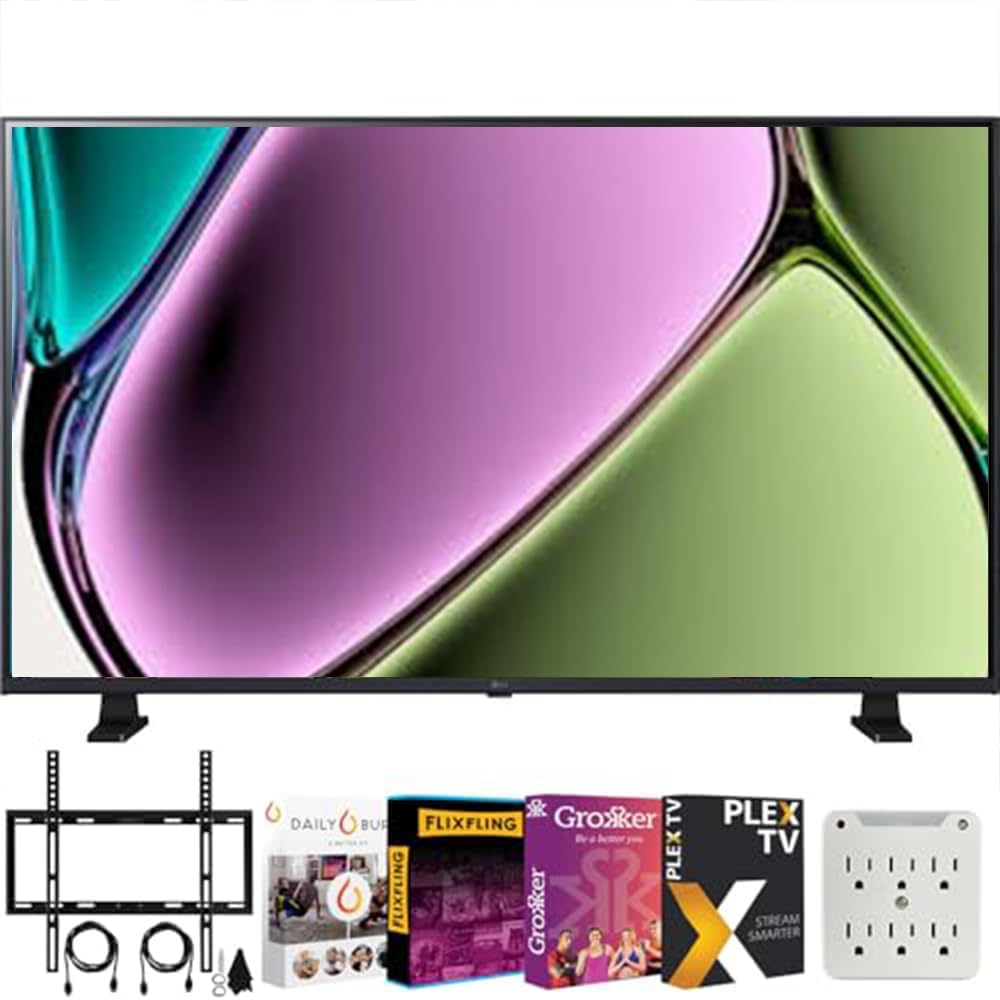 LG 32 HD Smart TV Bundle + Wall Mount + Tech Stream
