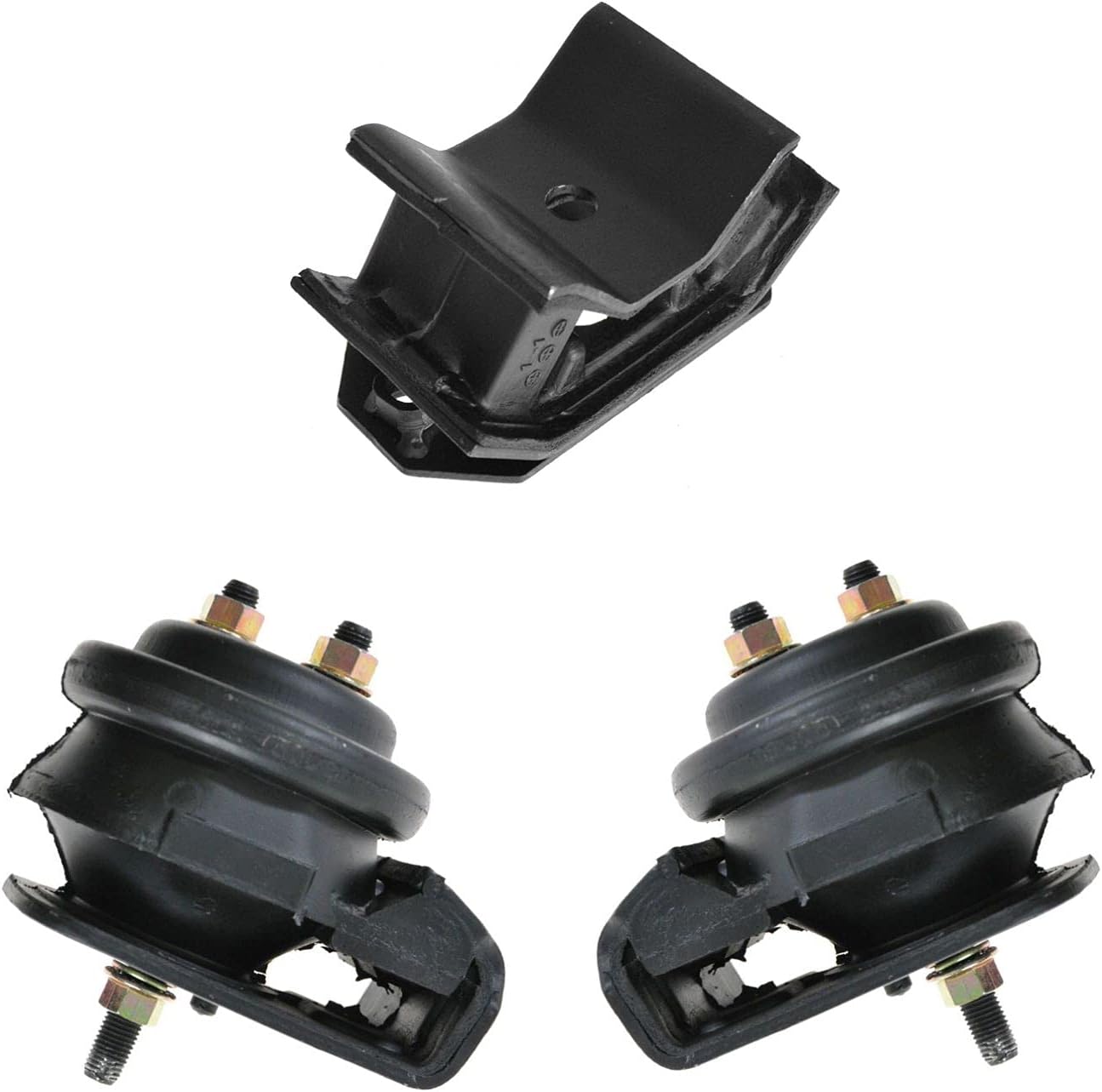 TRQ 3pc Engine & Transmission Mount Kit for Tracker Vitara