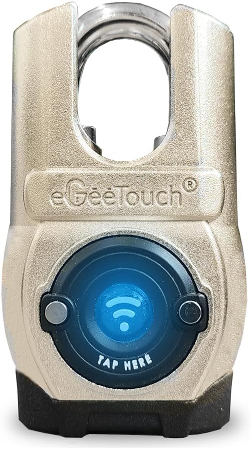 eGeeTouch Smart Padlock: Keyless Security for Outdoors