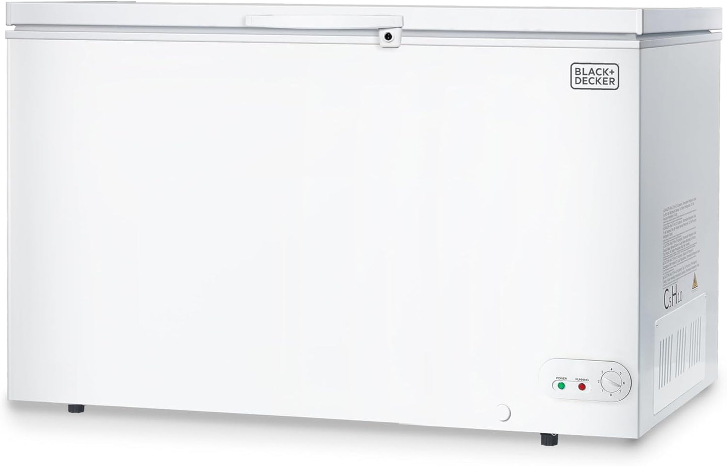13 Cu. Ft. Chest Freezer with Removable Baskets for Storage