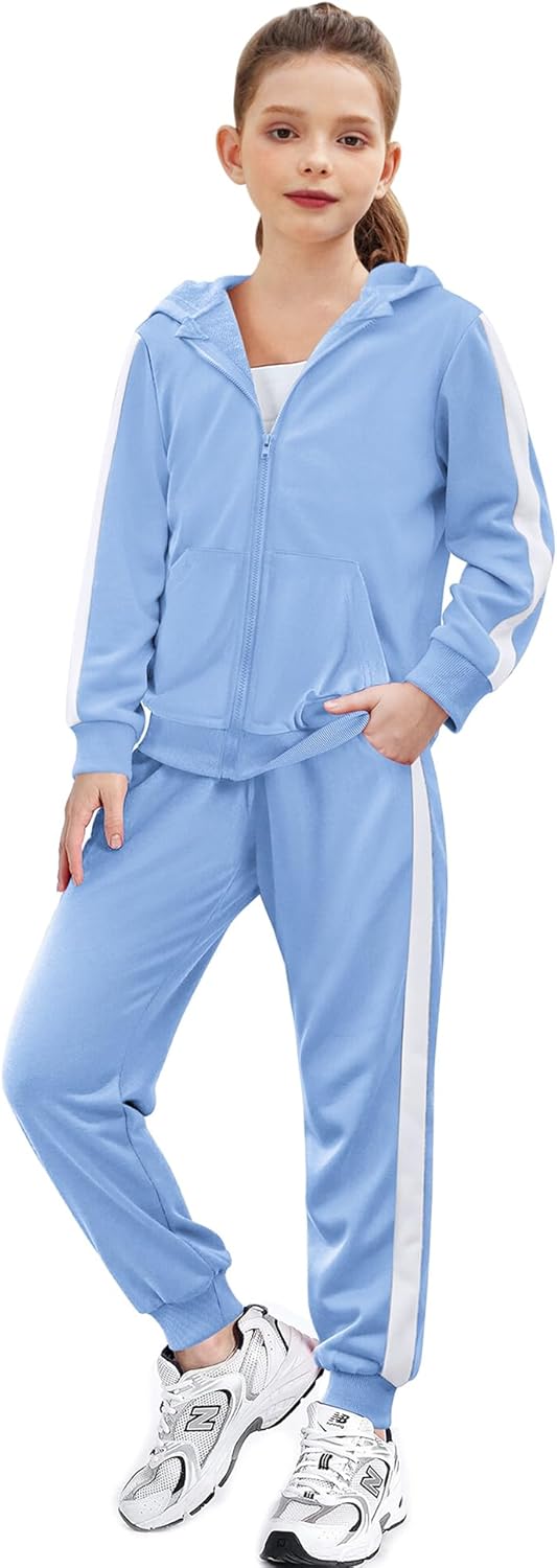 Zaclotre Girls 2 Piece Outfits Tracksuit for Active Lifestyle