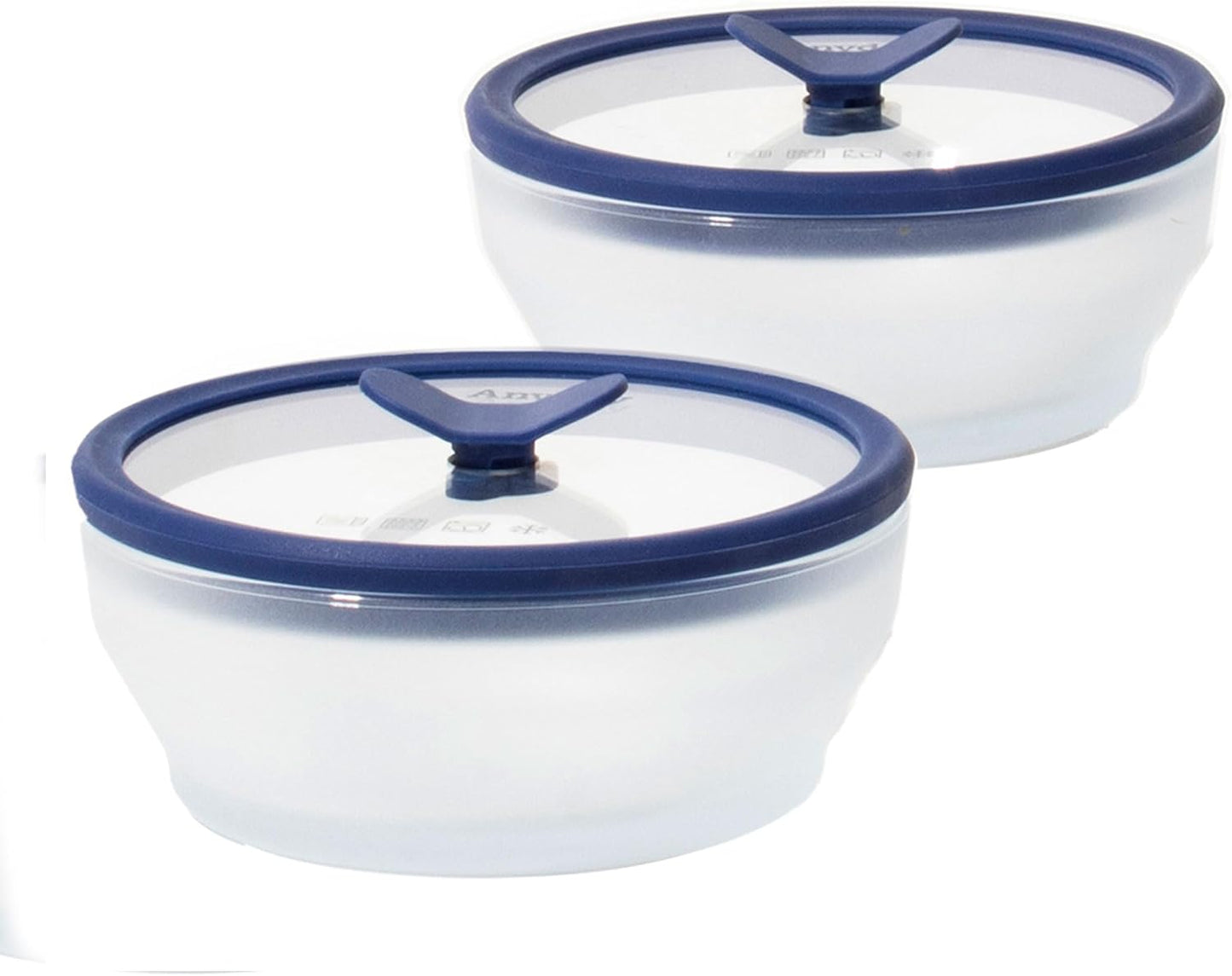 Anyday 2-Pack Glass Food Storage Set for Healthy Meal Prep