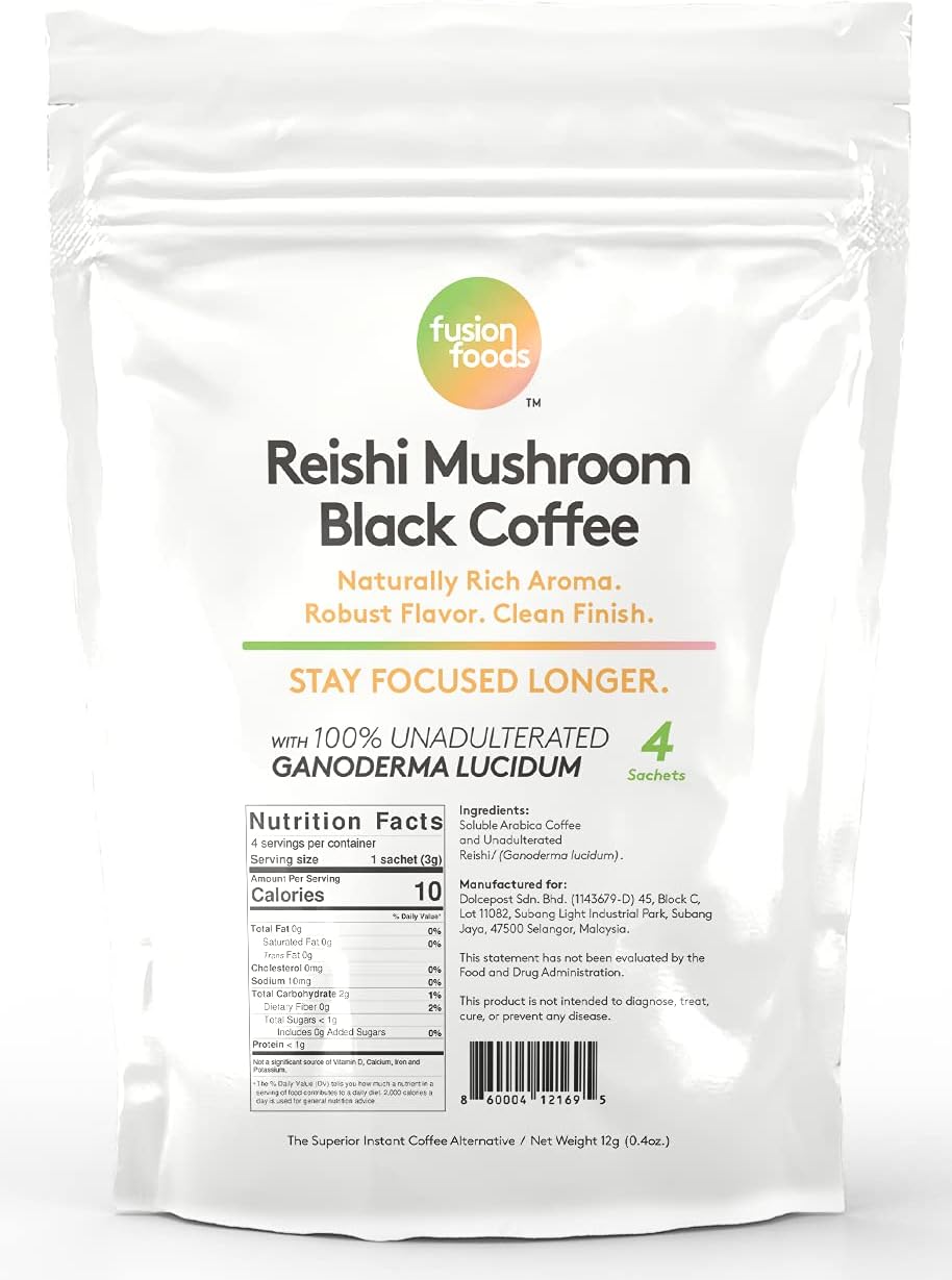 Focus better with Reishi Mushroom Coffee!