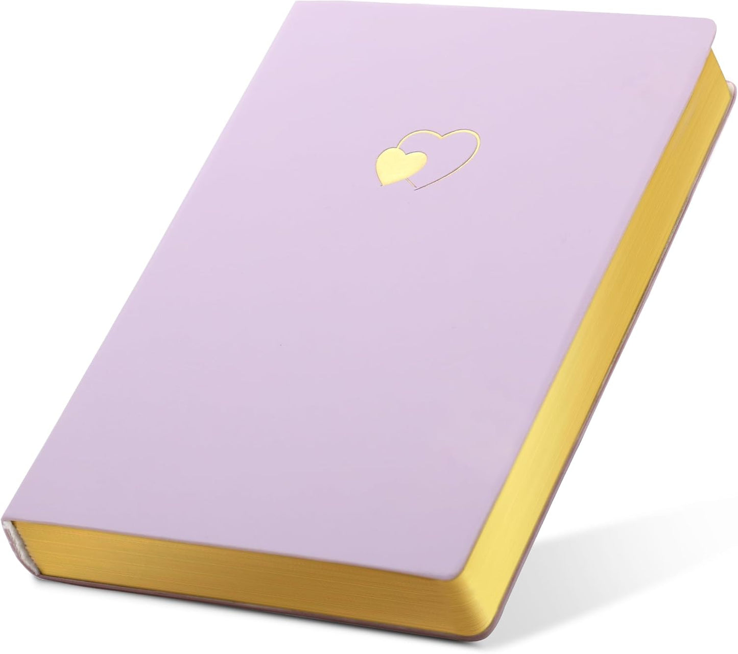 CAGIE Heart Leather Diary A5 Purple