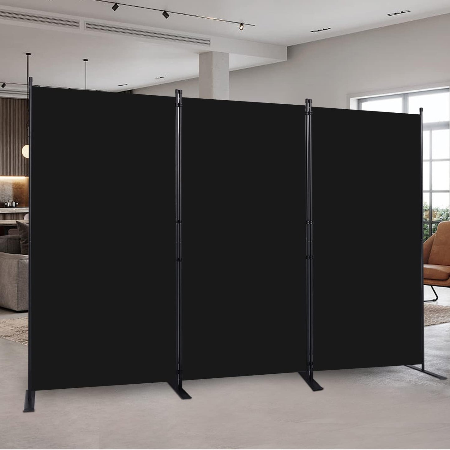 Portable Room Divider 6FT Folding Privacy Screen for Any Space