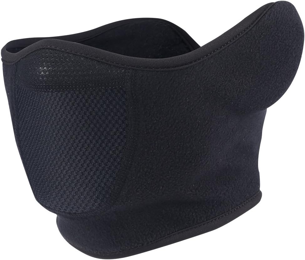 Windproof Fleece Half Ski Mask - Cozy Ear Warmer!