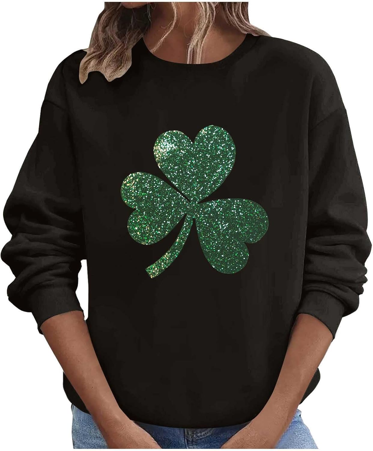 Cute Plus Size St. Patrick's Day Sweatshirt