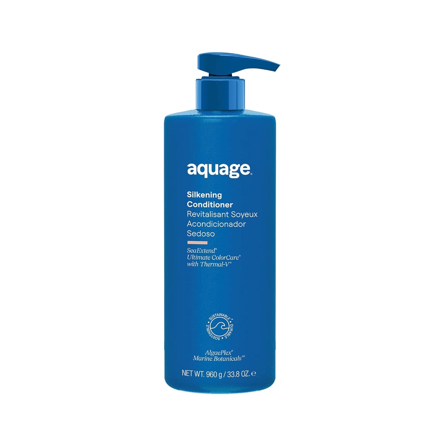 AQUAGE SeaExtend Silkening Conditioner for Smooth, Sleek Hair