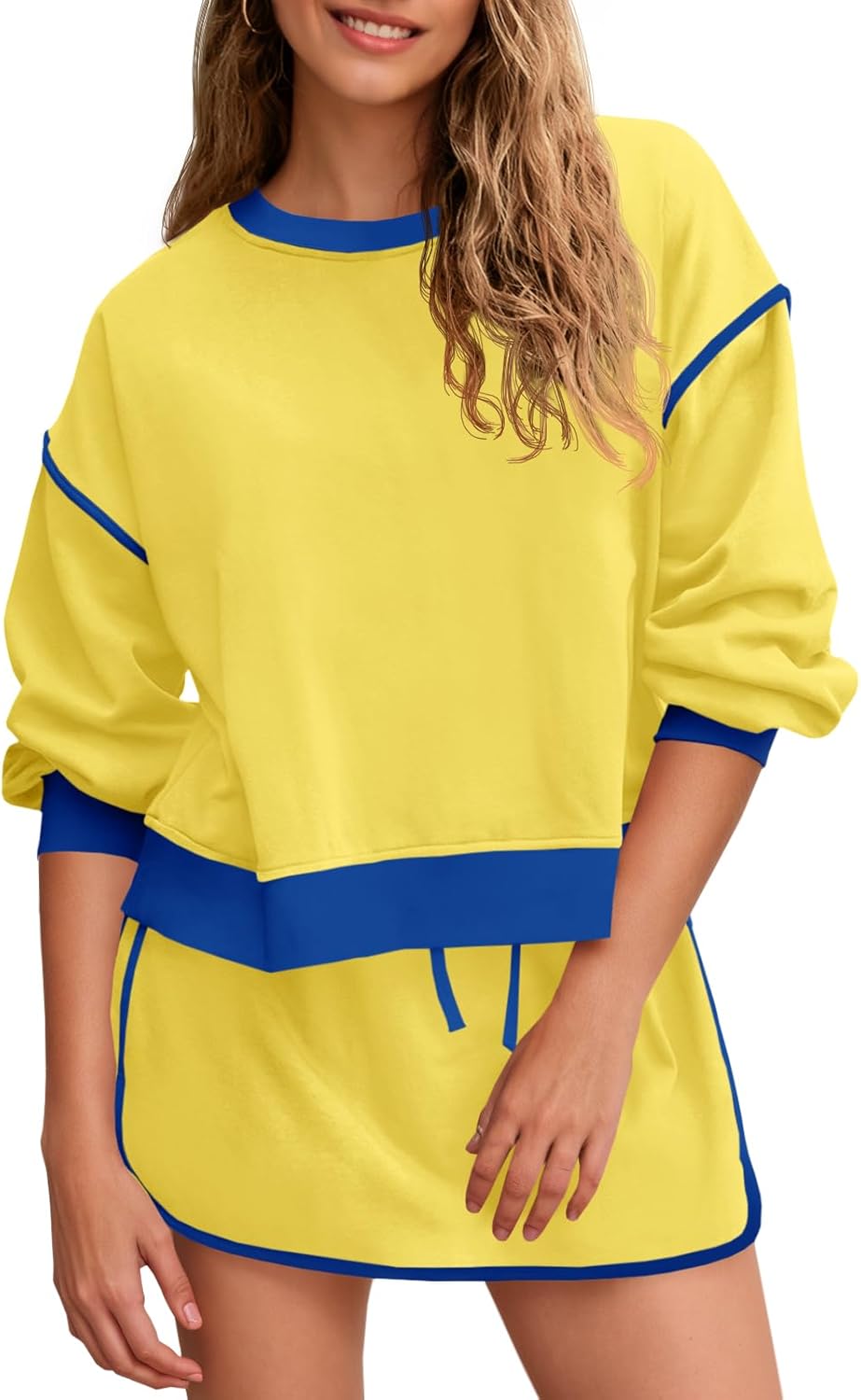 Fisoew Womens Sweatsuits 2 Piece Set for Stylish Comfort