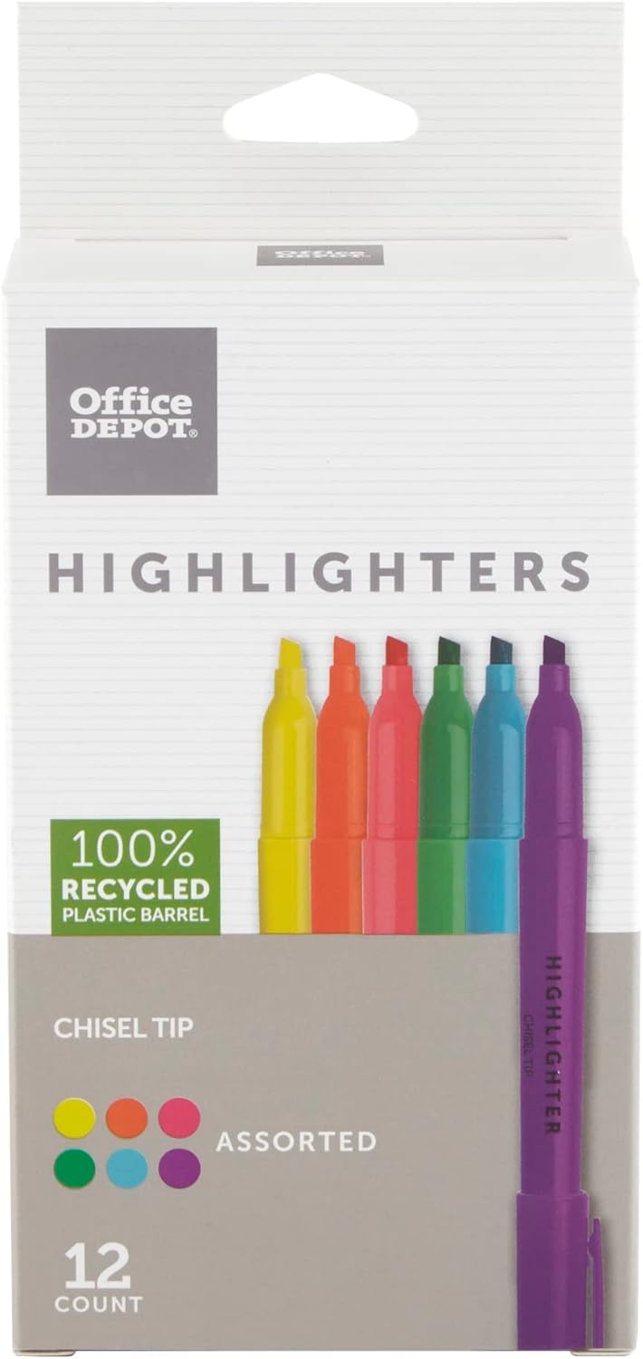12 Eco-Friendly Highlighters in Vibrant Colors