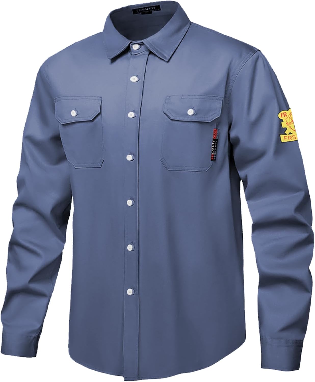 FR Shirts for Men - Hi Vis Fire Resistant Cotton Welding Shirt