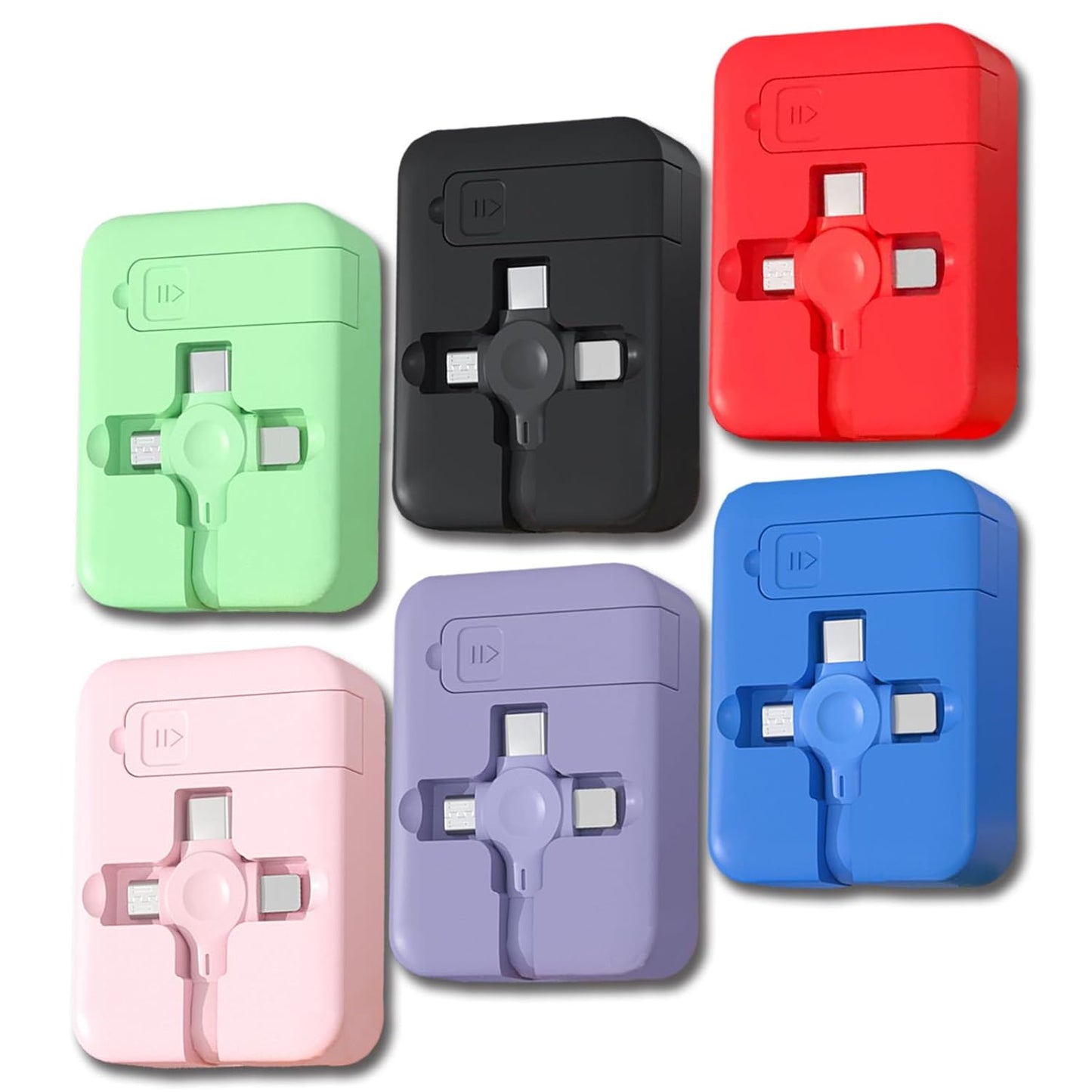 3-in-1 Retractable Charging Cable + Phone Holder: Gift for All!
