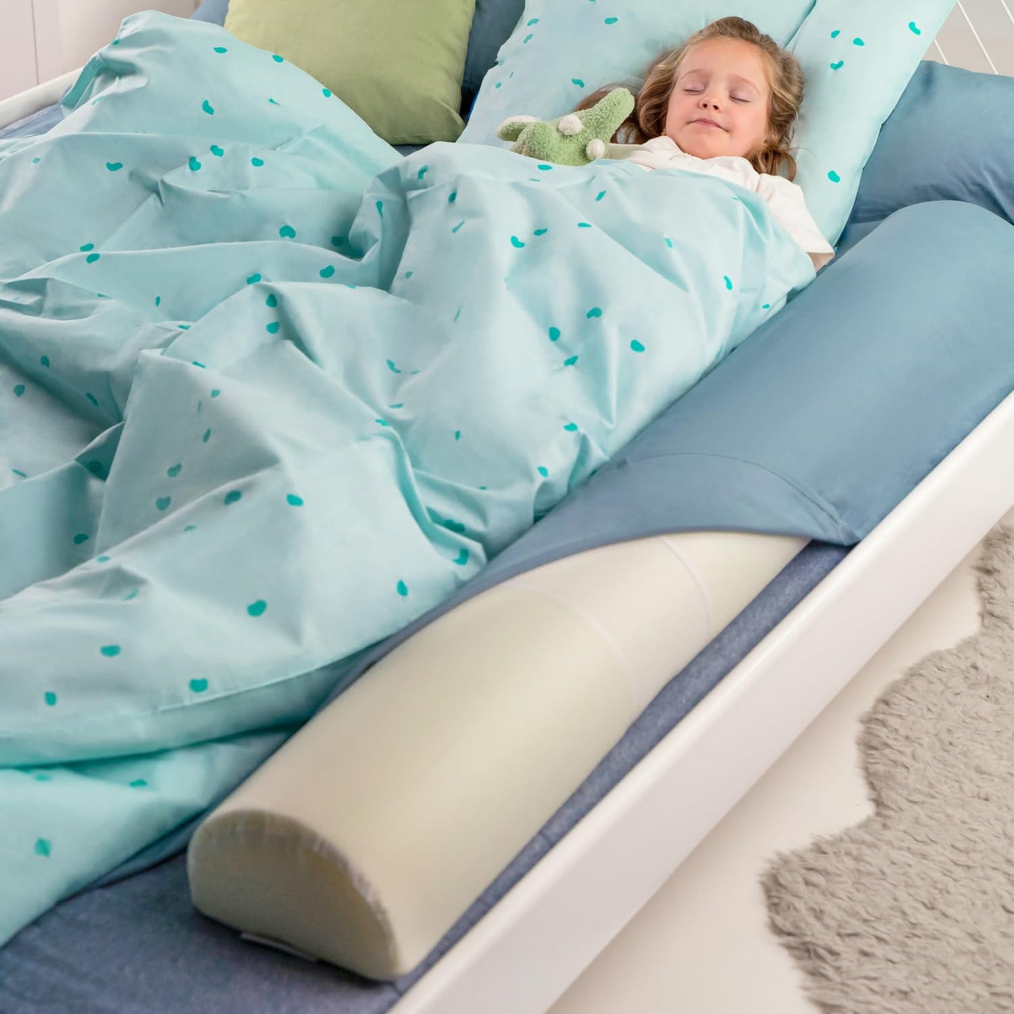 BANBALOO 2 Pack Bed Bumper for Toddlers - Safe Foam Rails