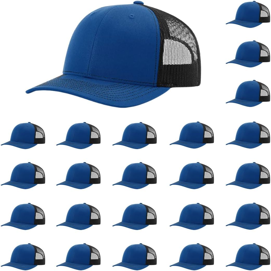 Richardson 112 Classic Six-Panel Adjustable Snapback Trucker Cap