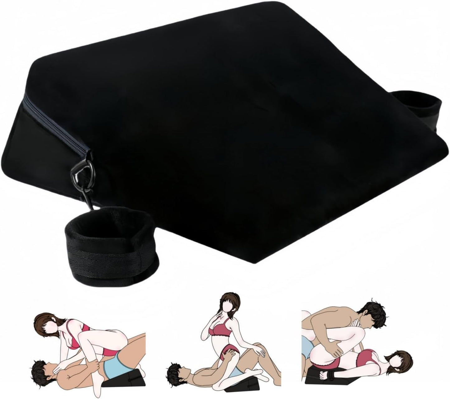 Sex Furniture Pillow Foam with Handcuffs for Ultimate Pleasure