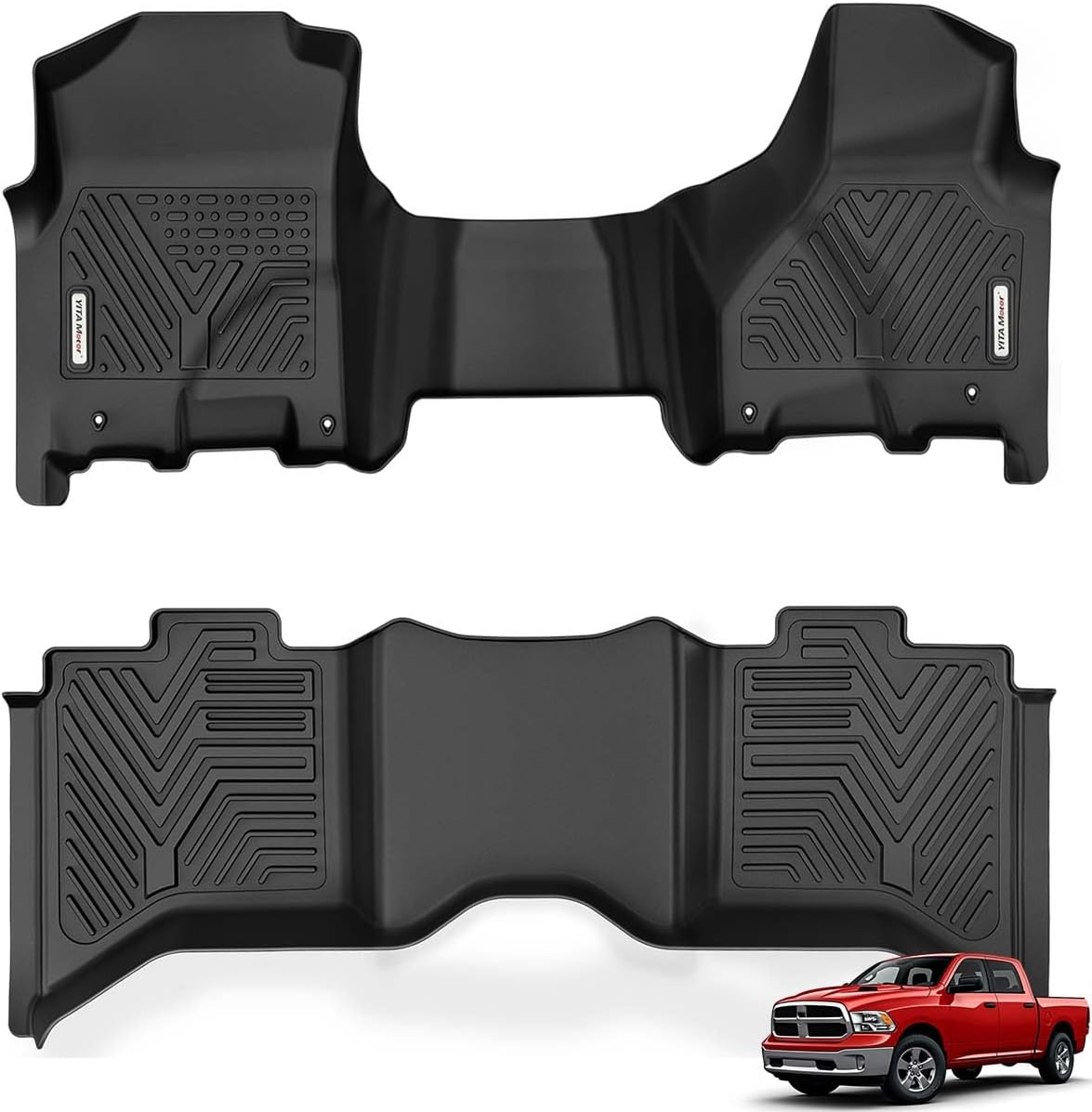 Custom Fit YITAMOTOR Floor Mats for Dodge Ram 1500/2500/3500