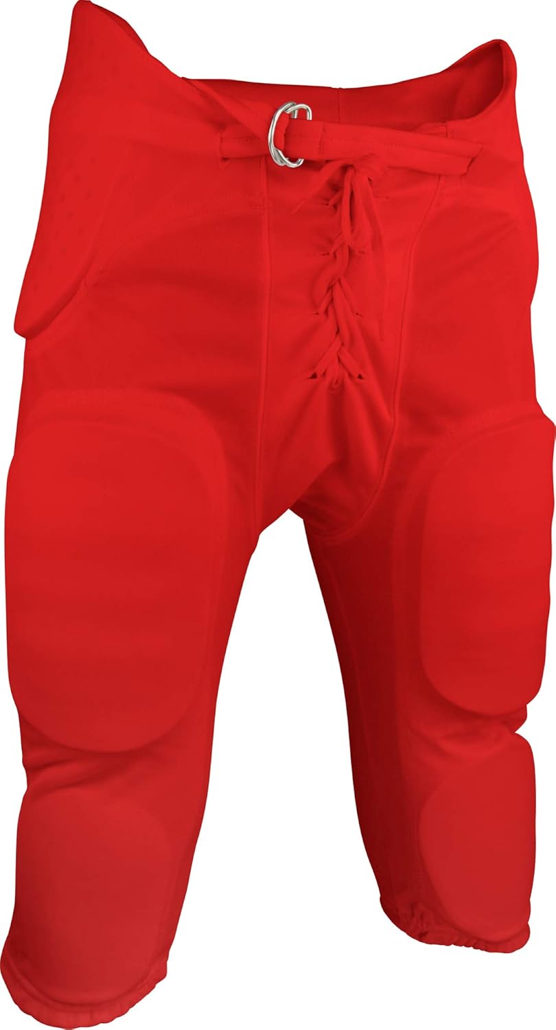 Durable Double Knit Integrated Adult Football Pants for Men