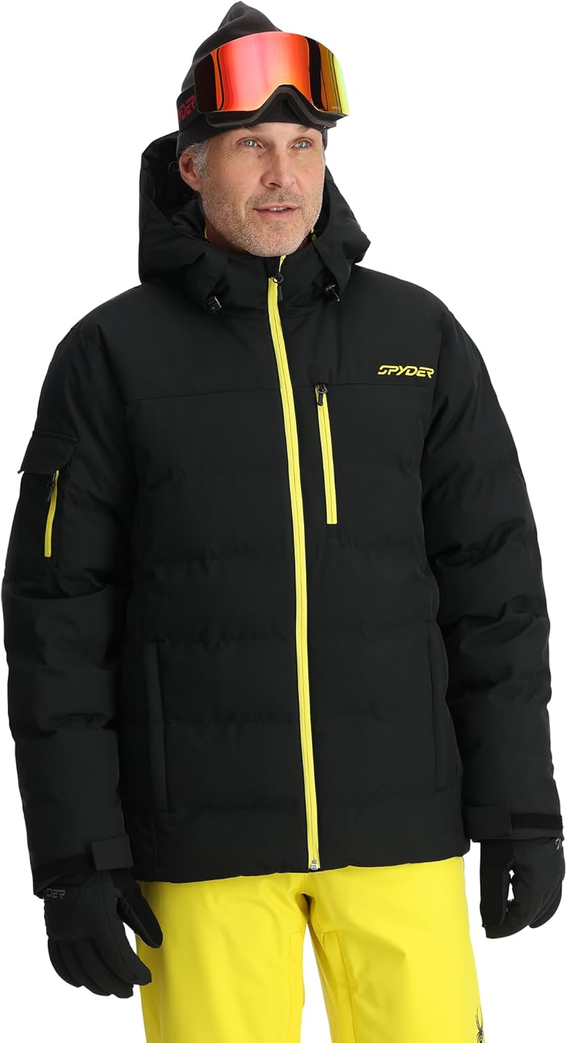 Spyder Men's Bromont Insulated Ski Jacket - Stay Warm on the Slopes!