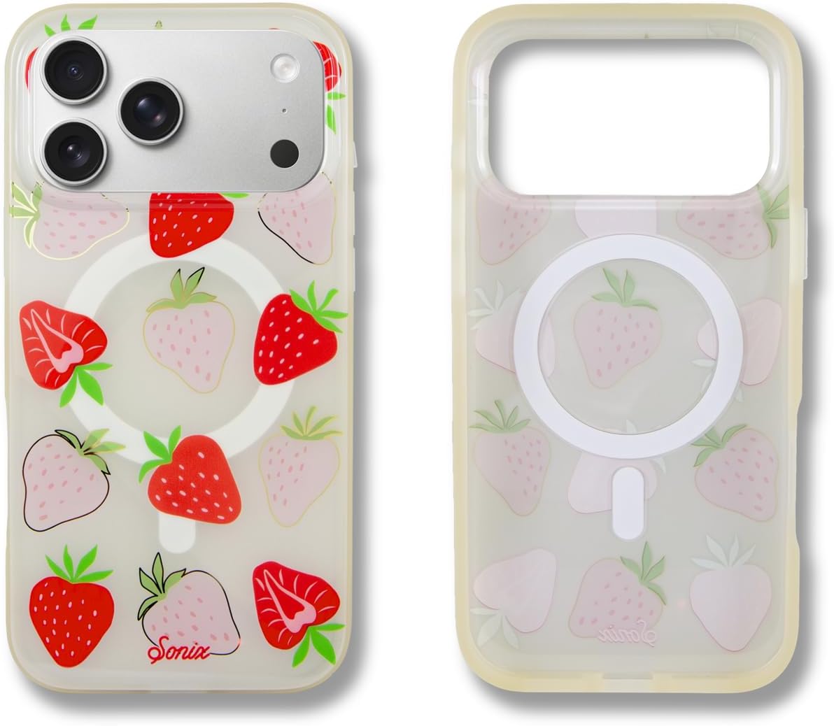 Sonix Case for iPhone 17 Pro Max with Wild Strawberries Design