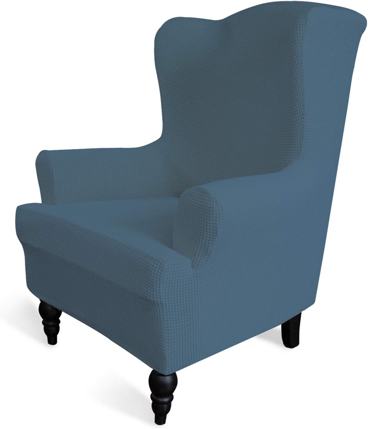 Easy-Going Stretch Wingback Chair Sofa Slipcover for Protection