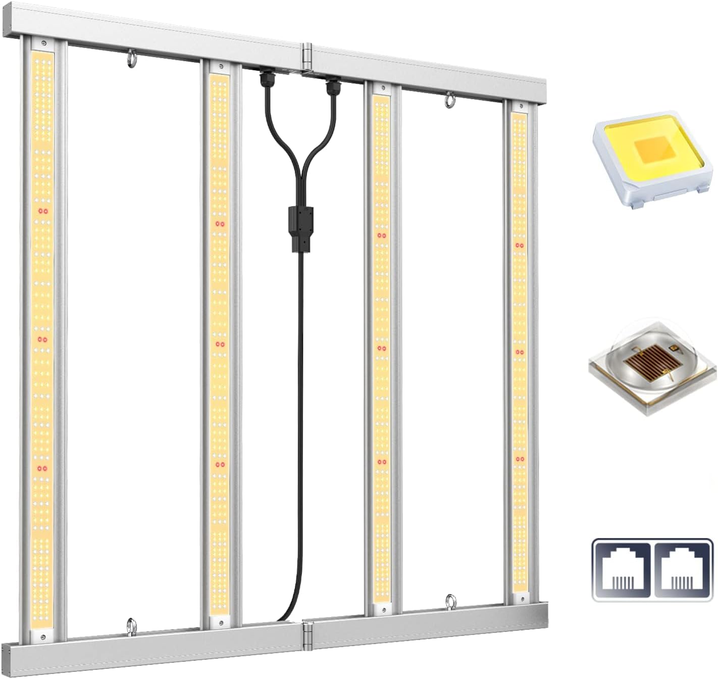 VIPARSPECTRA KS3000 LED Grow Light: Full Spectrum Power