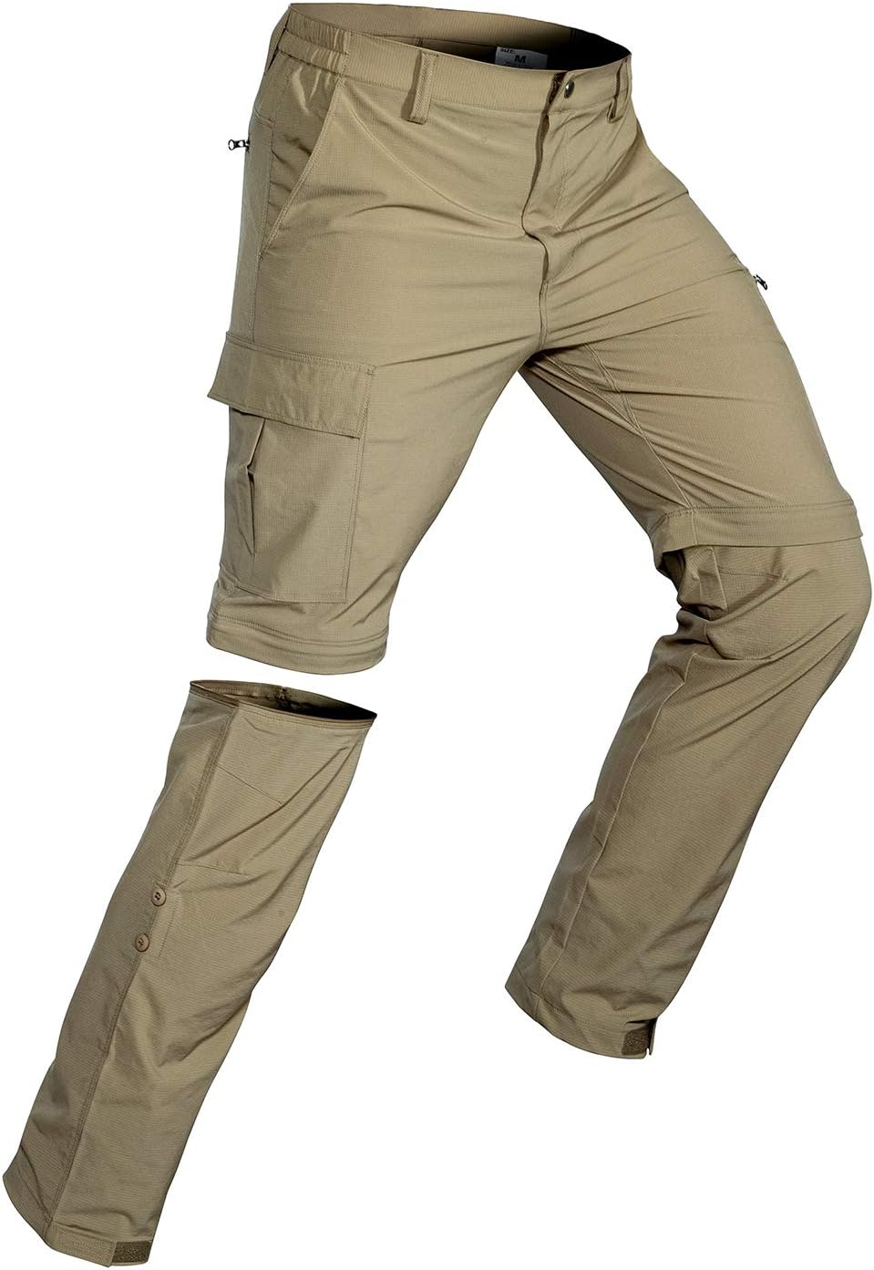 Wespornow Men's Convertible Hiking Pants for Outdoor Activities