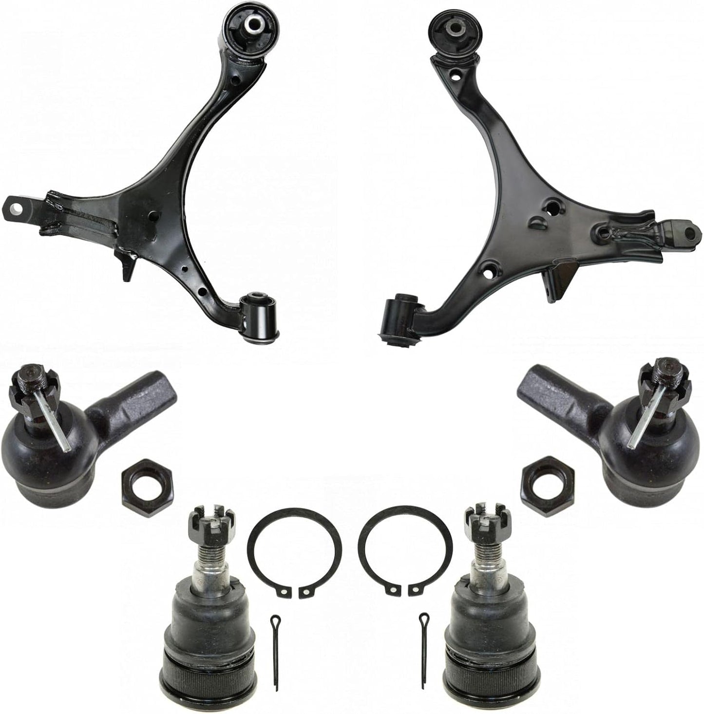TRQ Front Steering & Suspension Kit for 2002-2006 Honda CR-V
