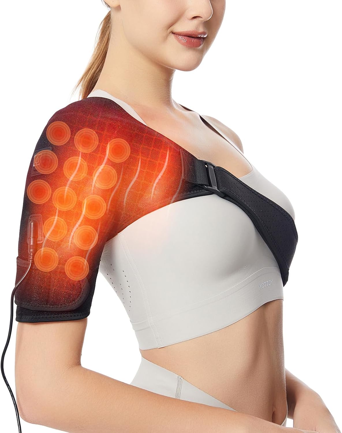 Shoulder Heating Pads Wrap for Pain Relief and Comfort