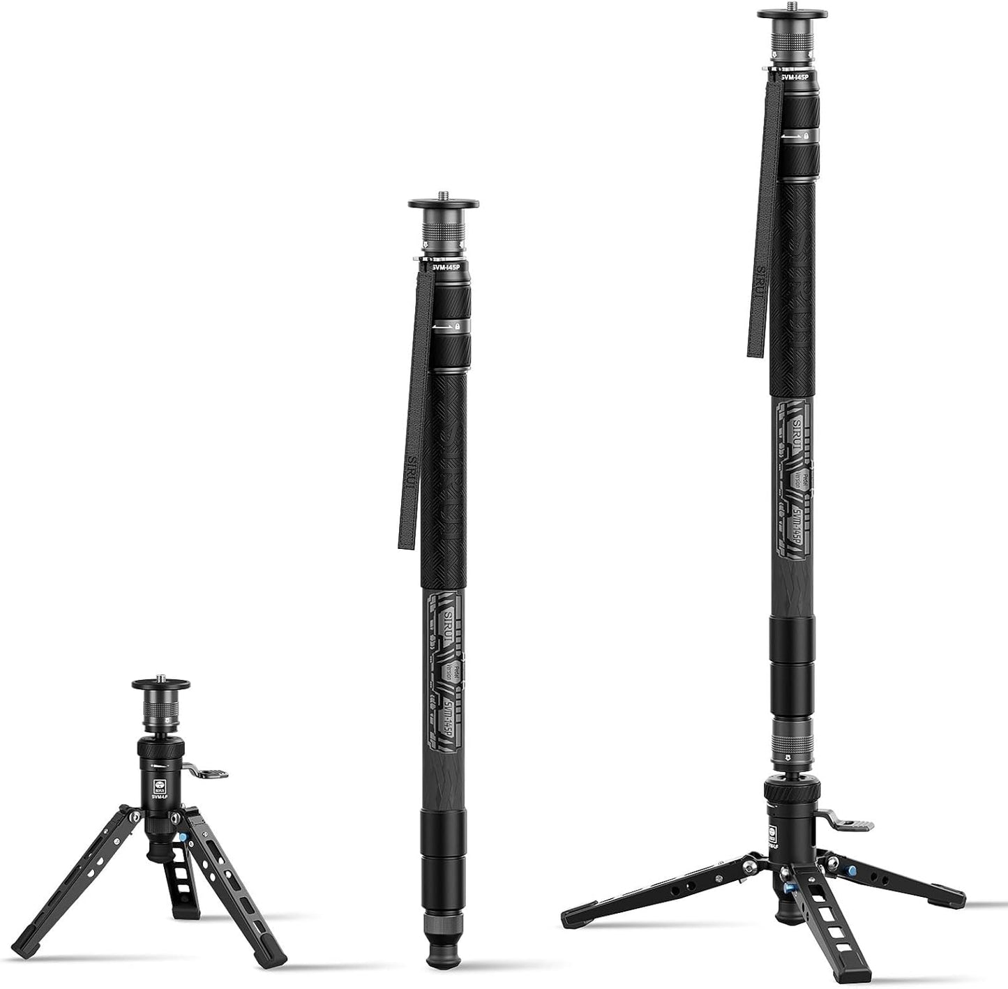 SIRUI Carbon Fiber Monopod for DSLR Cameras - Compact & Lightweight