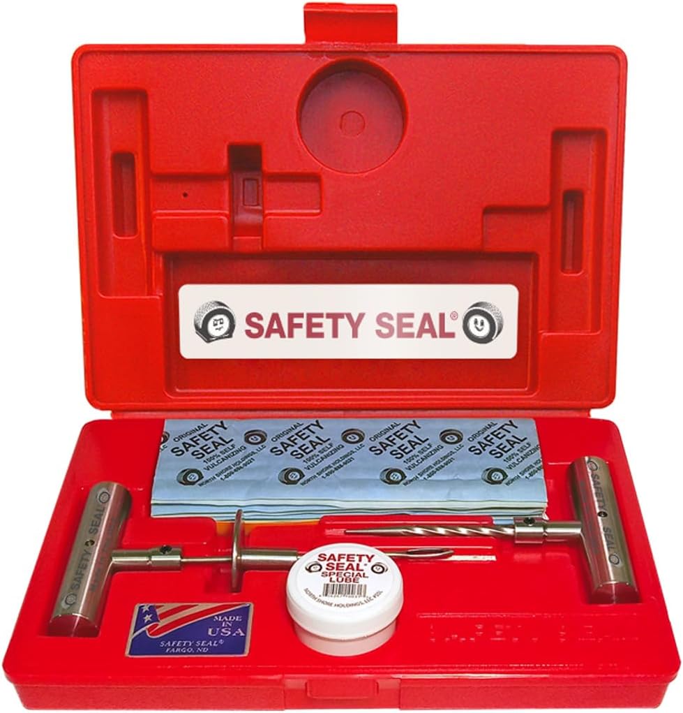 Safety Seal Truck Deluxe Tire Repair Kit for Permanent Repairs