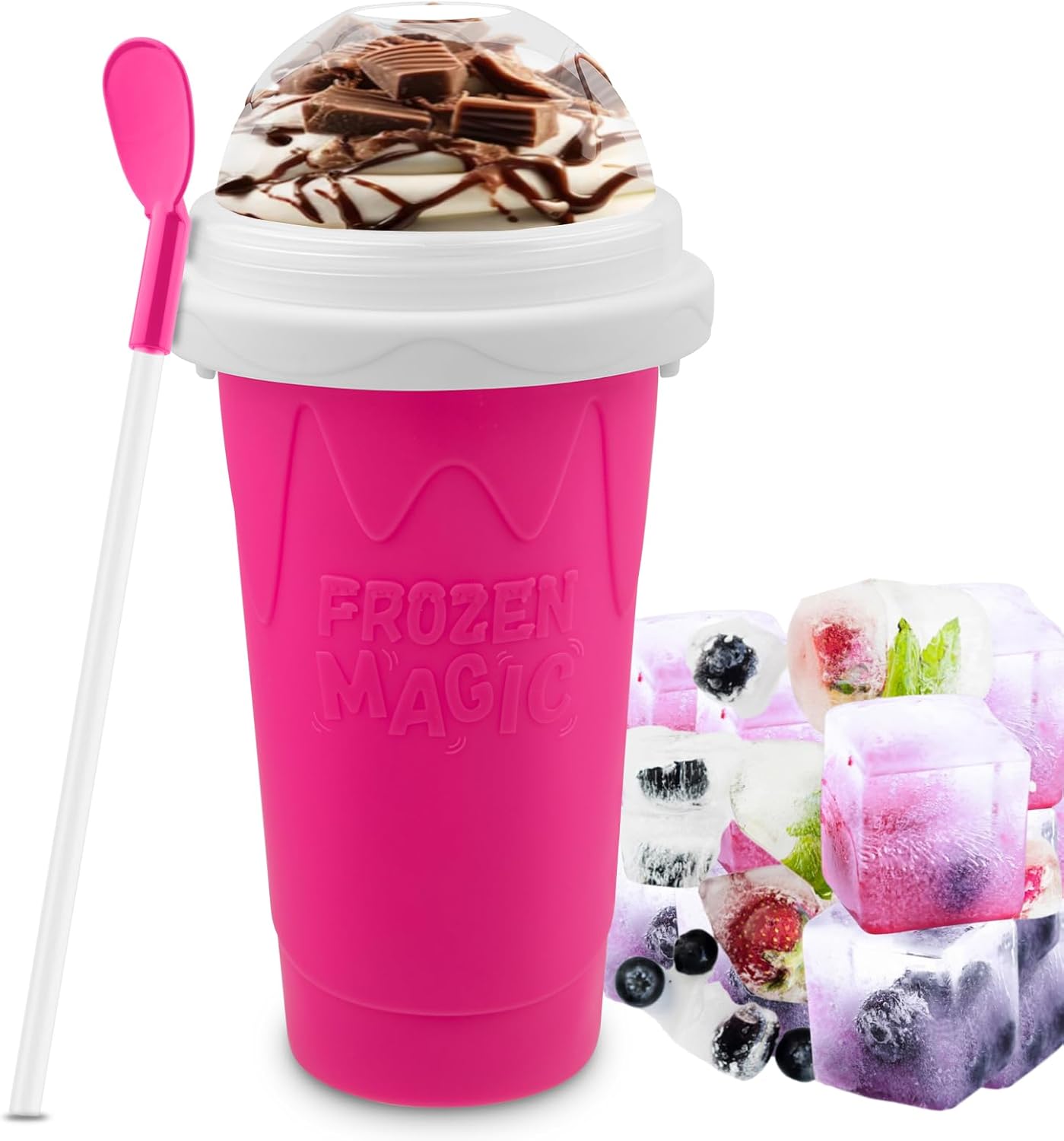 Double Layer Slushy Squeeze Cup - Fopudy