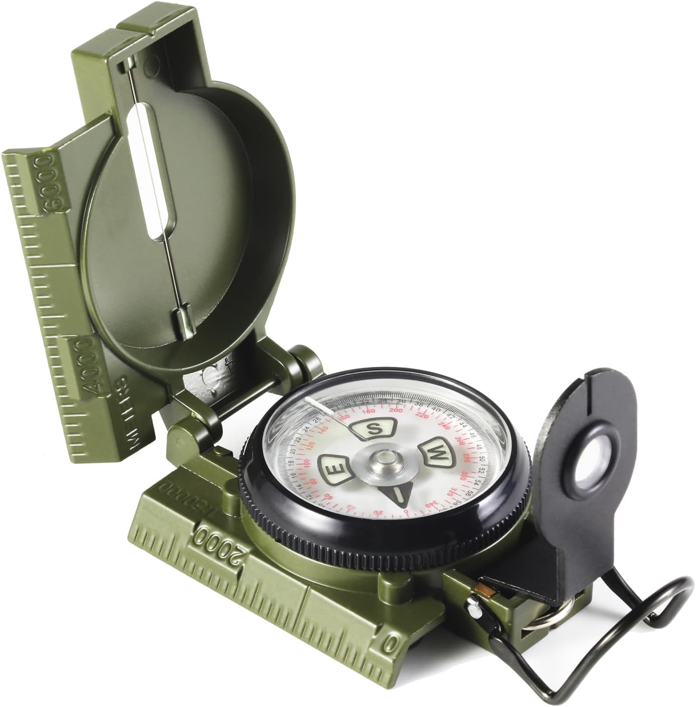 Waterproof Military Compass for Hiking & Camping