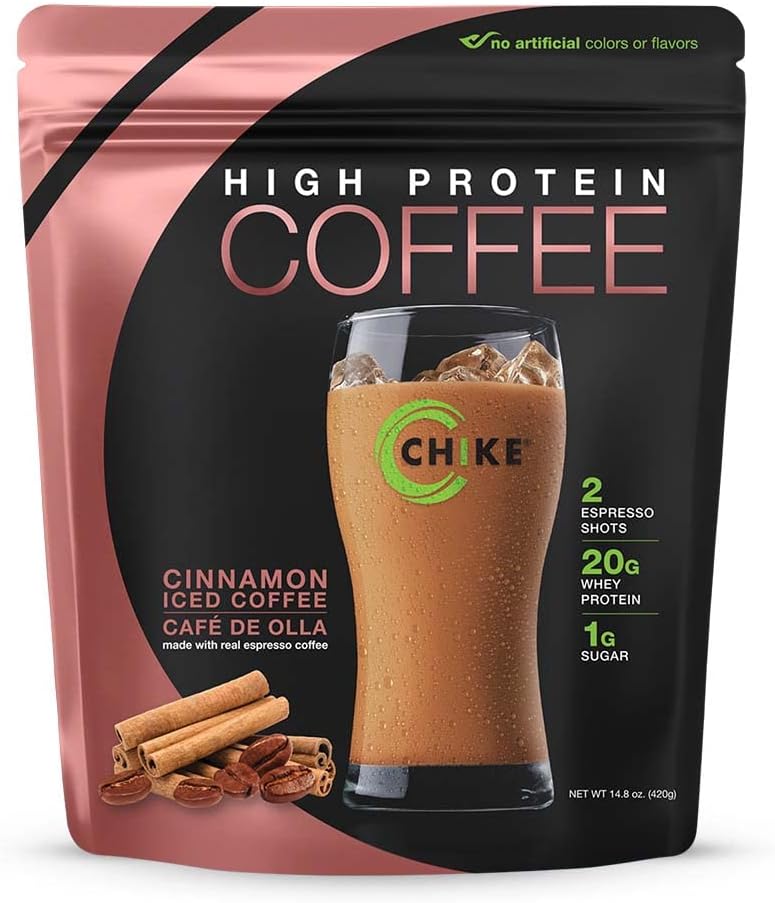 Chike Cinnamon High Protein Iced Coffee: Delicious Energy Boost