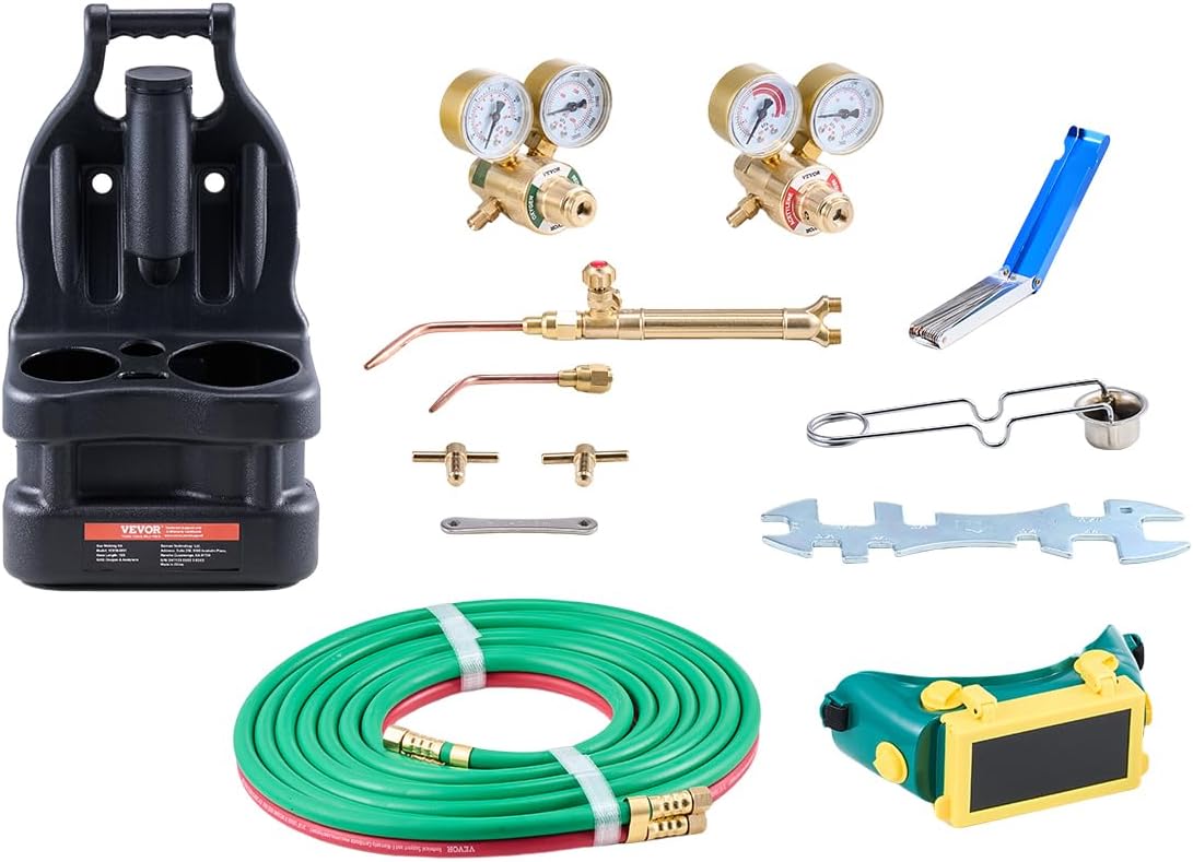 VEVOR Oxygen Acetylene Torch Kit for Reliable Welding