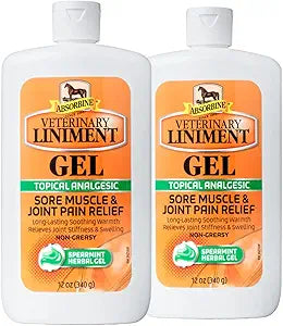 Absorbine Veterinary Liniment Gel for Sore Muscle Relief