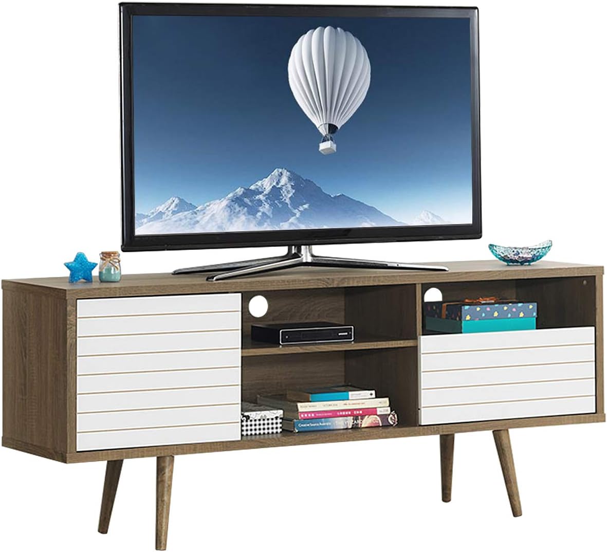 Tangkula 70 TV Stand - Stylish Storage Console