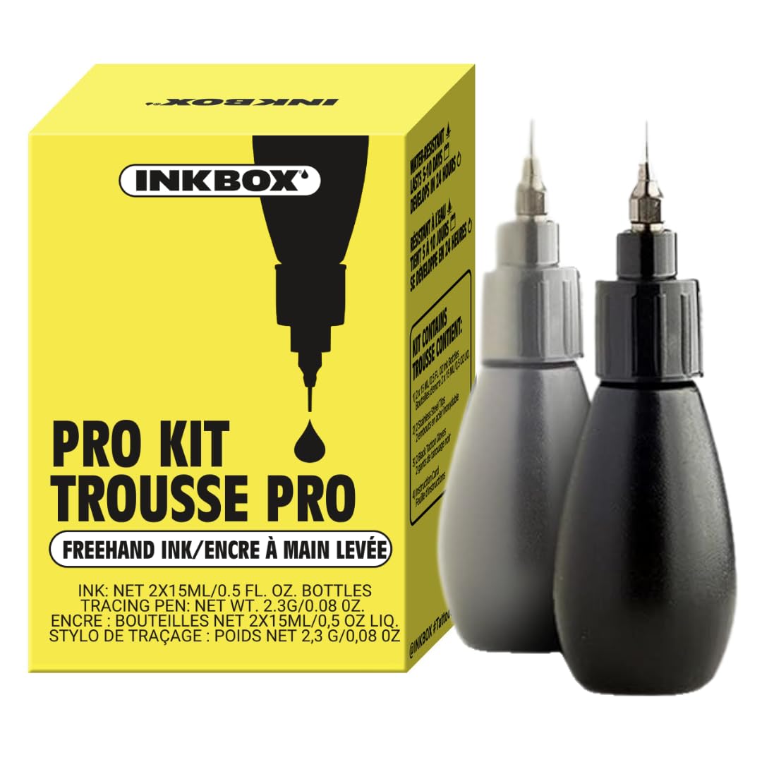 Inkbox Freehand Ink Temporary Tattoos Pro Kit for Artists