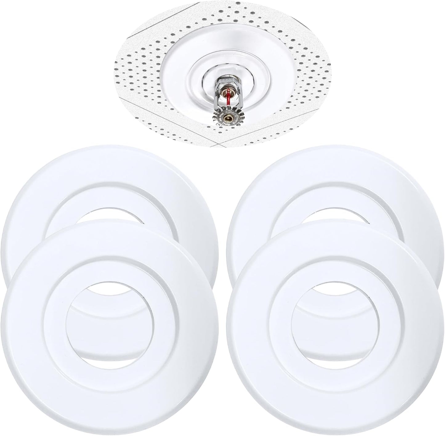 Extension Trim Ring for Recessed Fire Sprinkler Escutcheons
