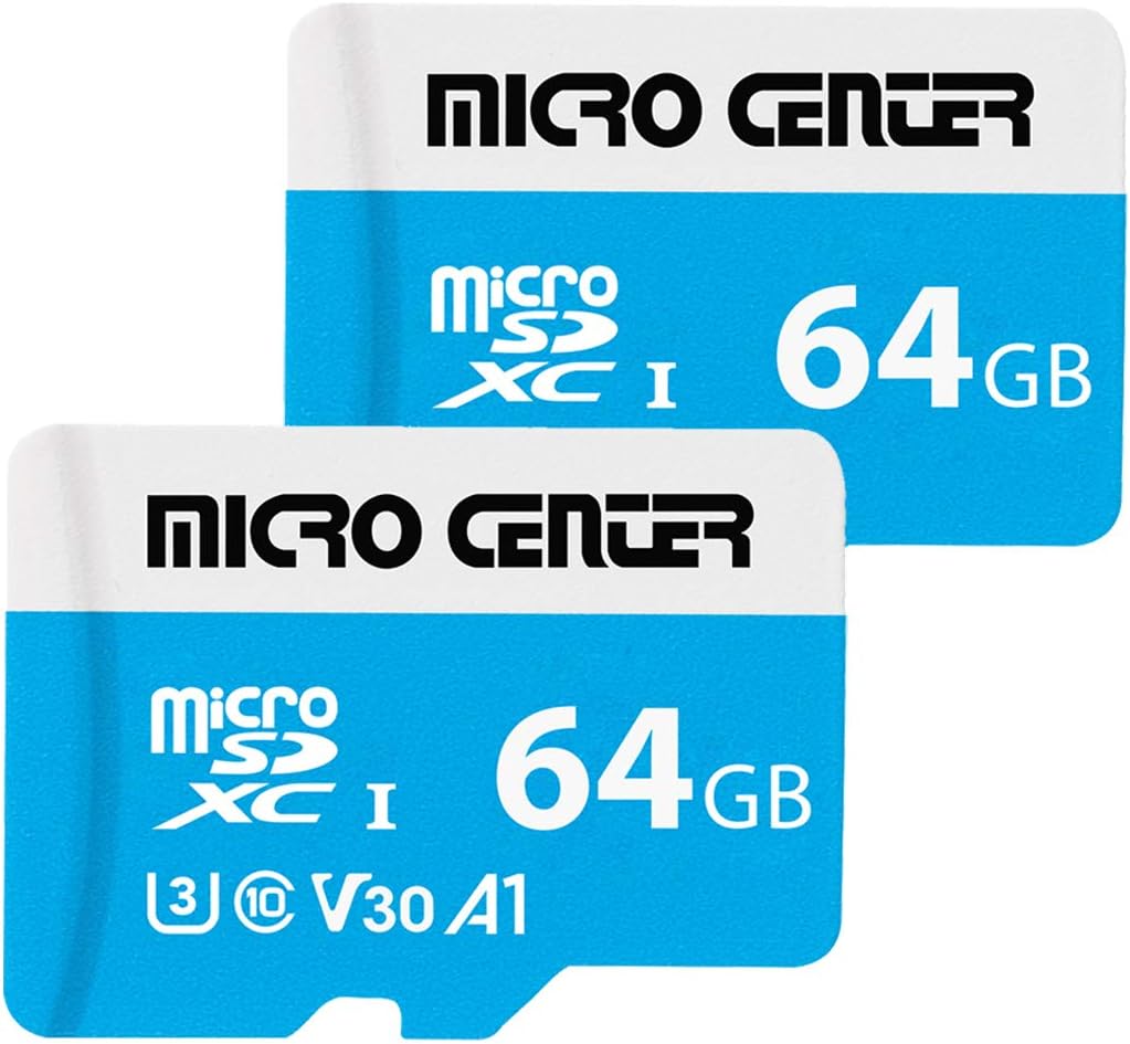 High-Speed Nintendo Switch 64GB Micro SD 2 Pack