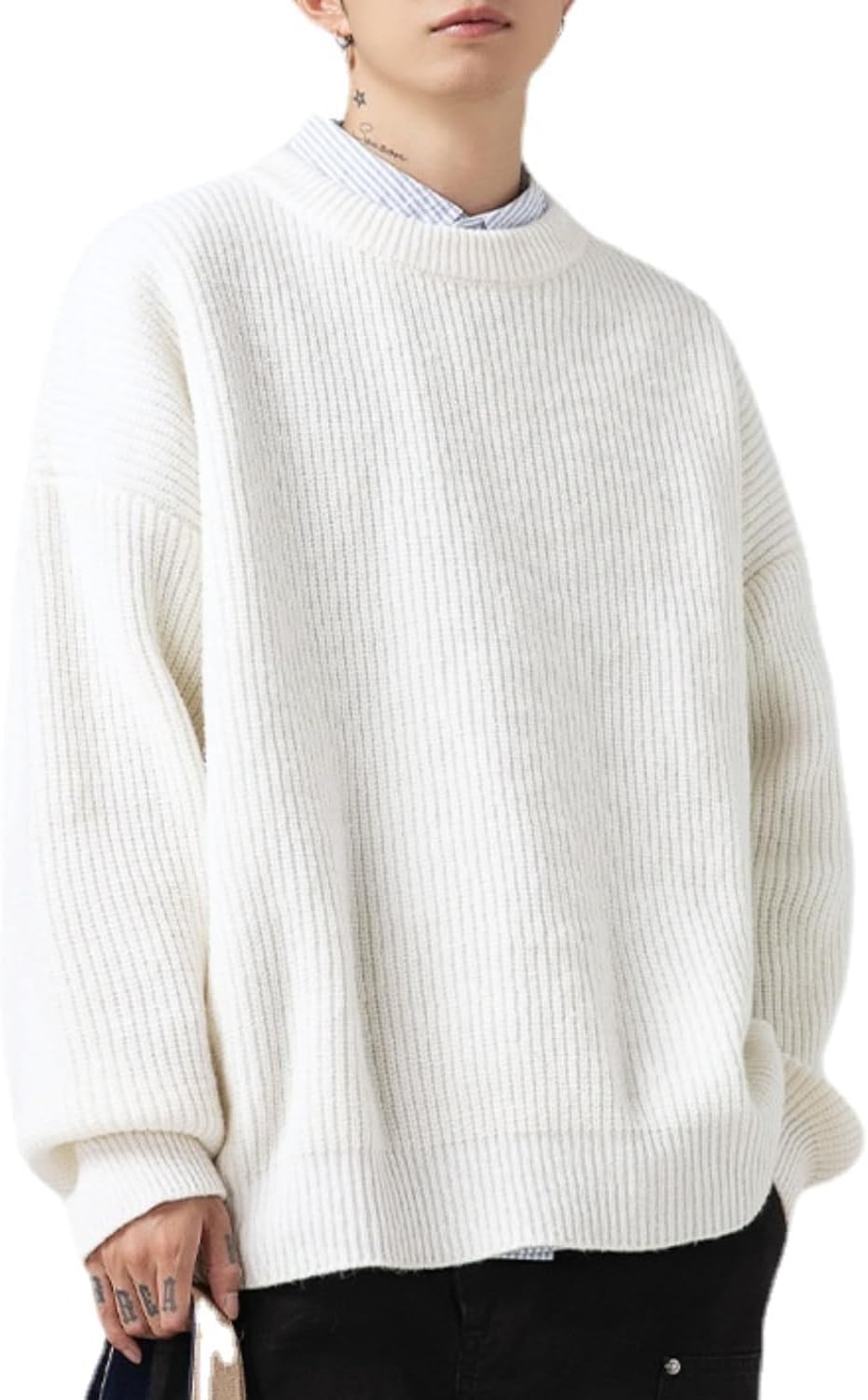 Men's Vintage Grandpa Aesthetic Sweaters for Streetwear Style
