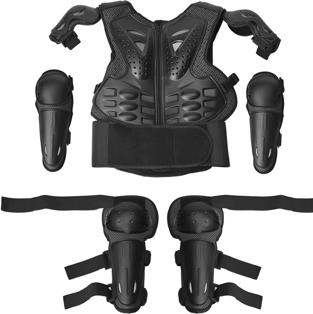Kelendle Kids Motorcycle Armor Vest - Ultimate Protection!