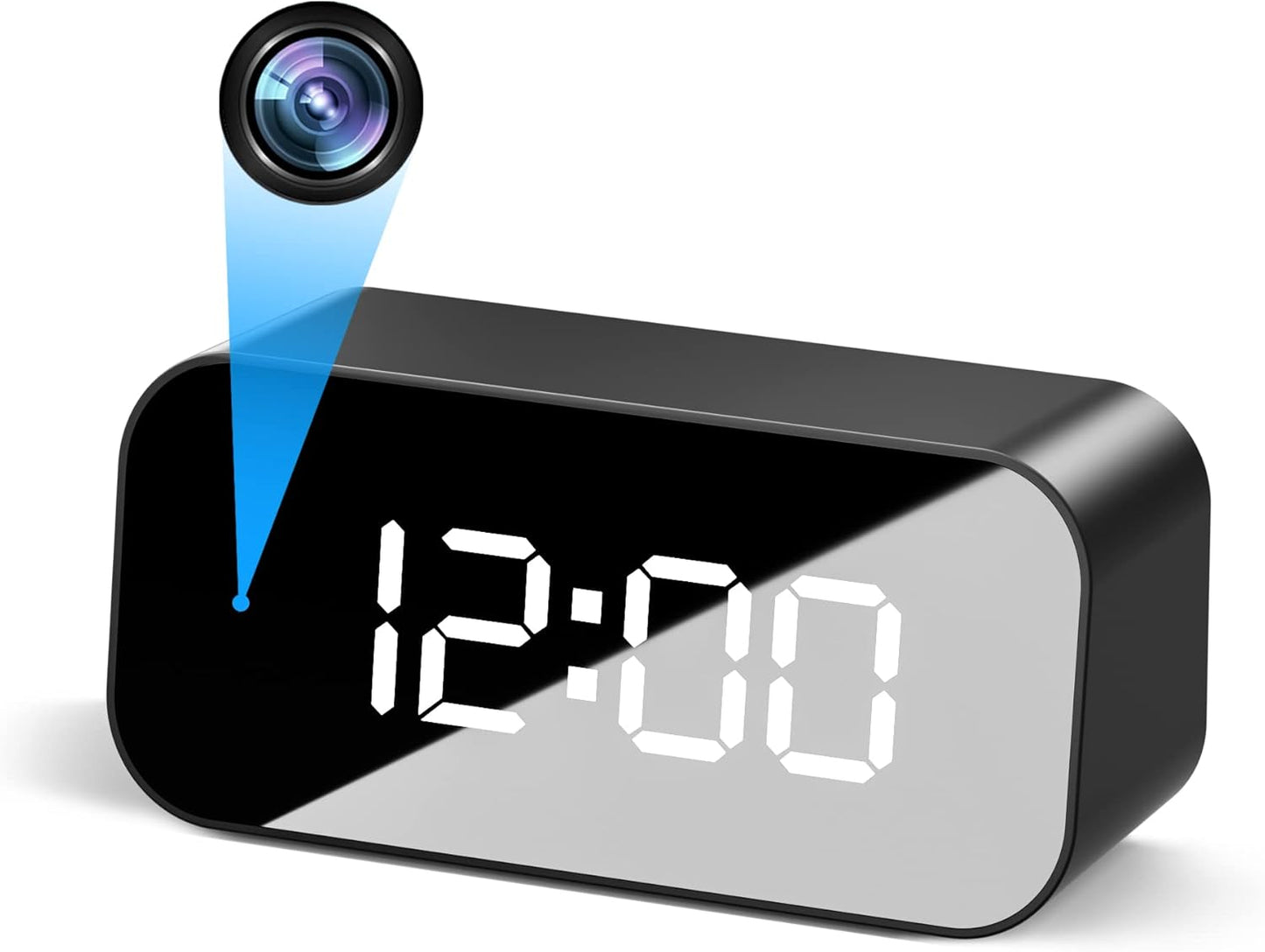 Mini Camera Clock WiFi Camera with Night Vision and Motion Detection